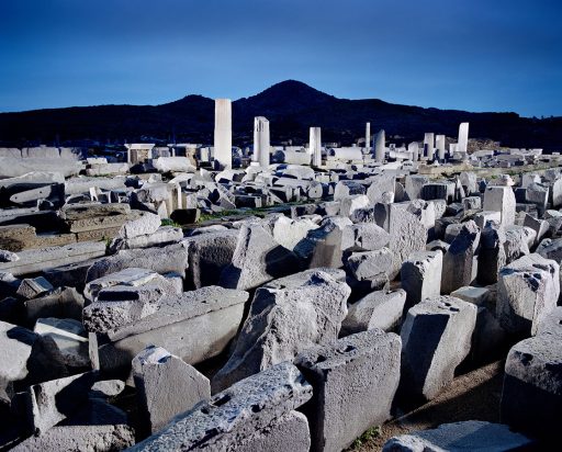 Delos Island, tthe sacred way.