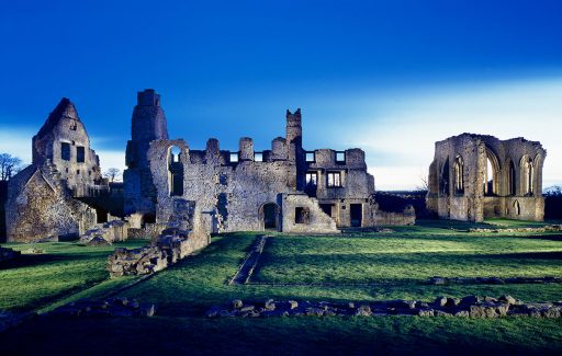 Egglestone Abbey cloister