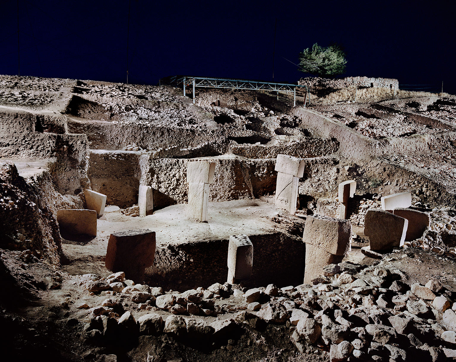 Section D in Göbekli Tepe.