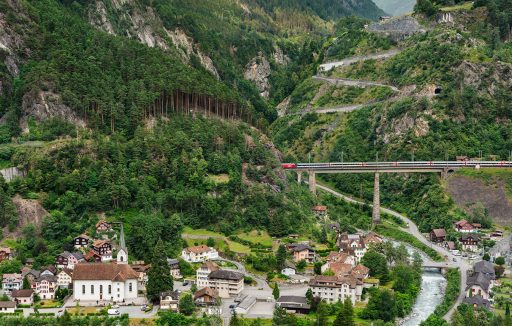 Gotthard Railway, Switzerland