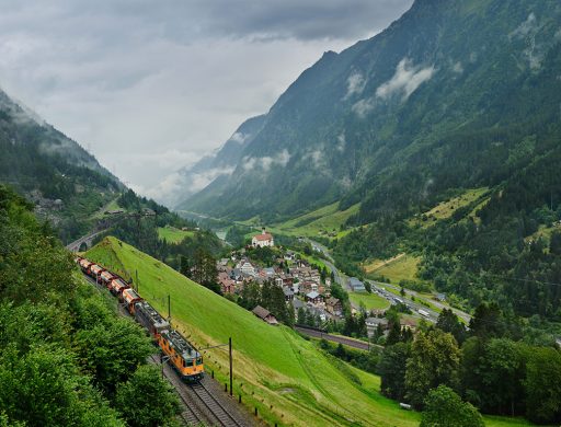 Gotthard Railway, Switzerland