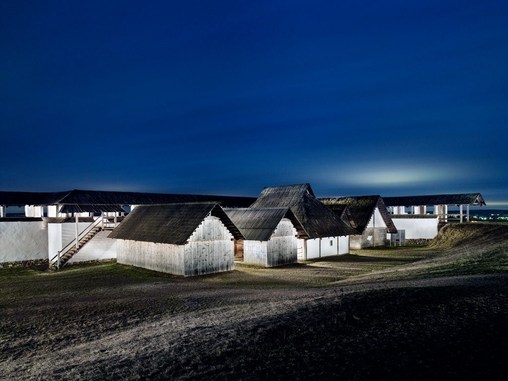 Heuneburg, celtic hillfort and one of the most important early celtic centres in central europe above the Danube river.