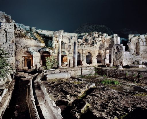 Ancient Corinth., the Peirene Fountain.