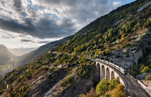 Lötschberg Railway, Switzerland