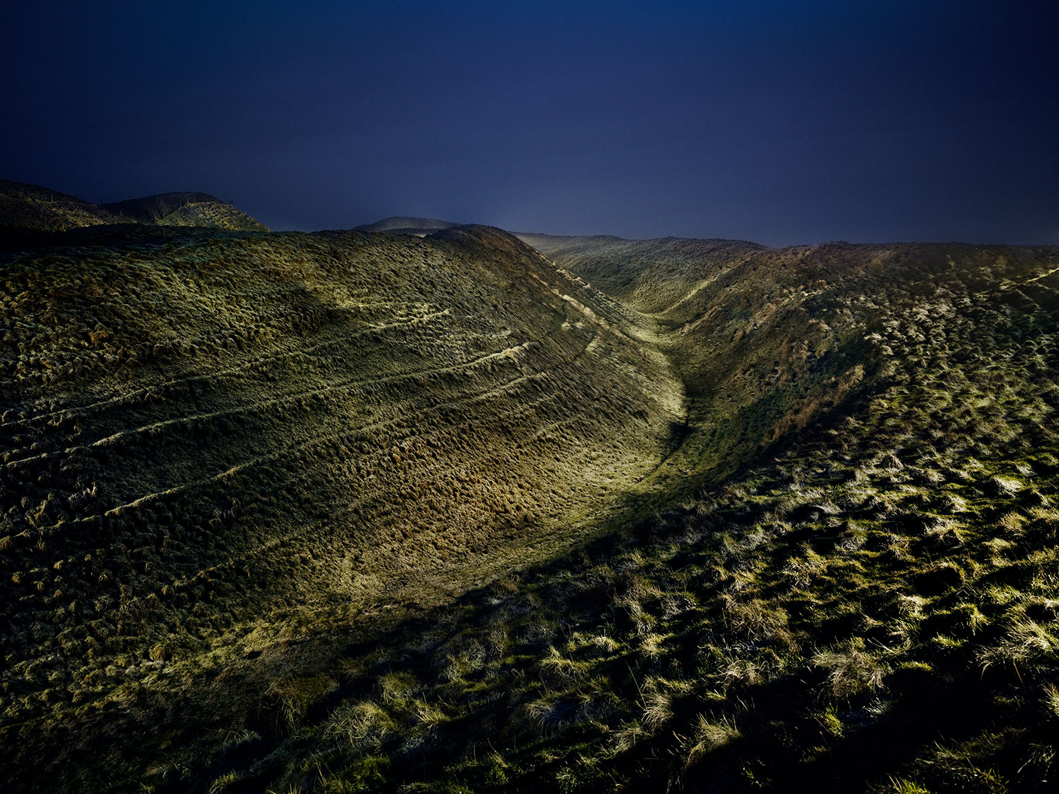 Maiden Castle near Dorchester.