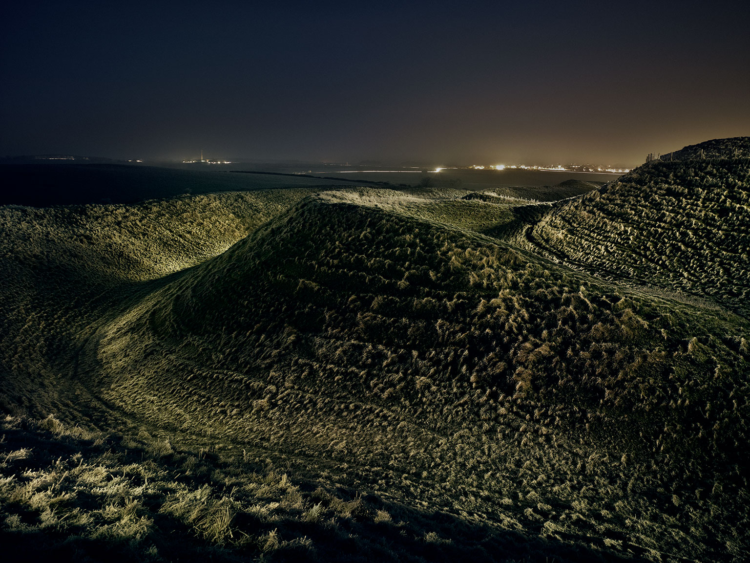 Maiden Castle near Dorchester.