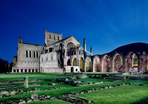 Melrose Abbey church