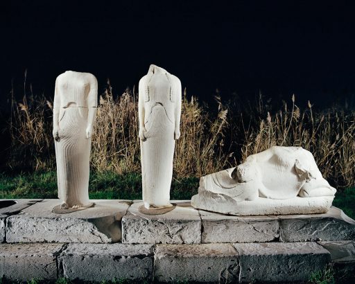 Heraion von Samos, the Geneleos group is named after the greek sculptor Geneleos.