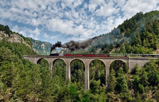 Train de Pignes, France