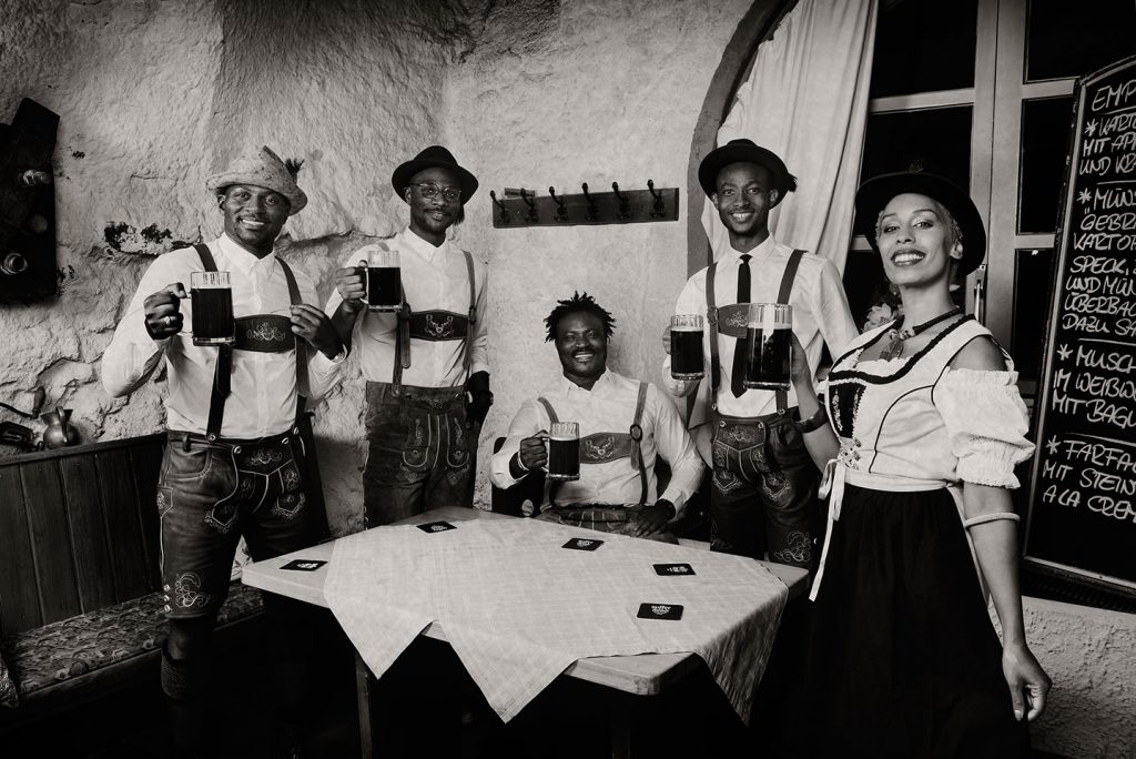 Collaboration with artist Emeka Ogboh - exhibition Kunsthalle Baden-Baden.