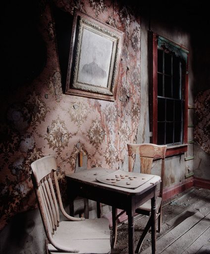 Lottie Johl house in the ghost town Bodie in California