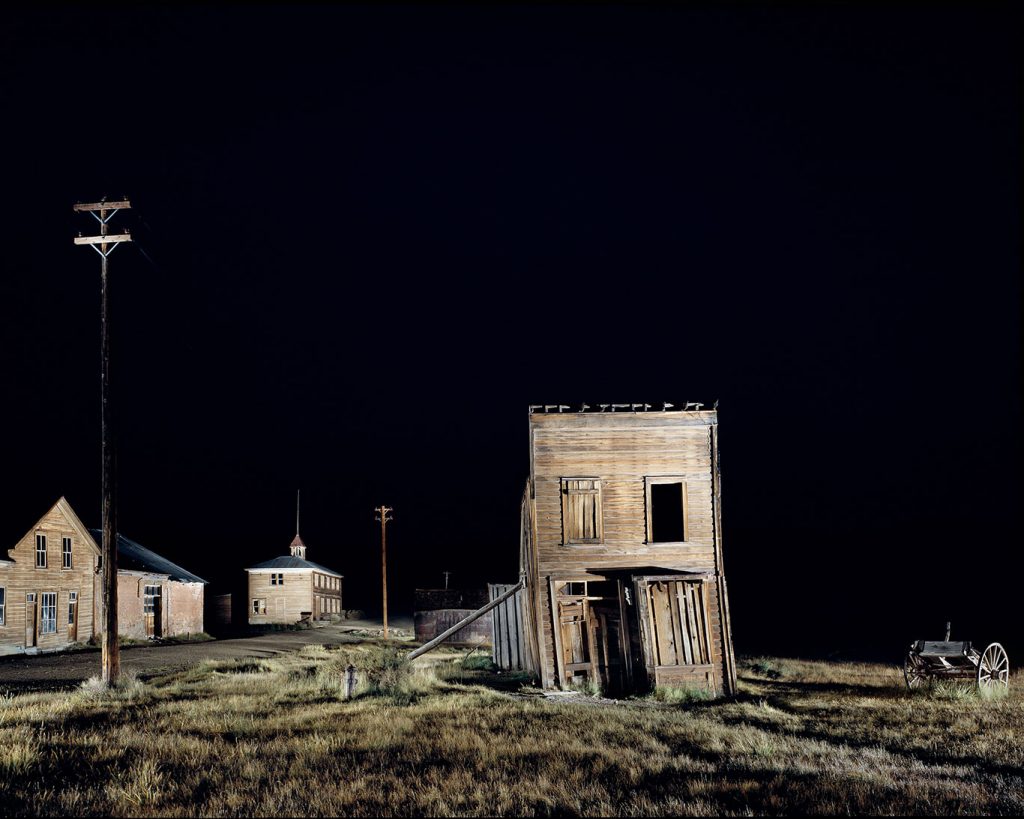 Swazey Hotel in the ghost town Bodie in California