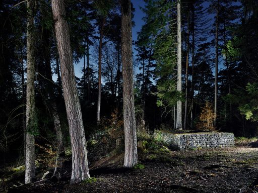 Fundament des Limes Wachturm WP 12/10 bei Lorch