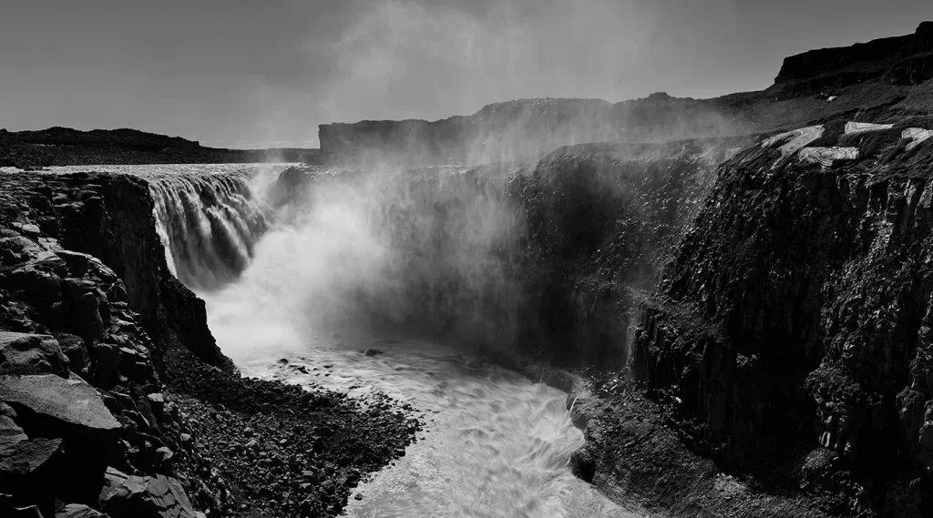 Dettifoss Wasserfall in Island