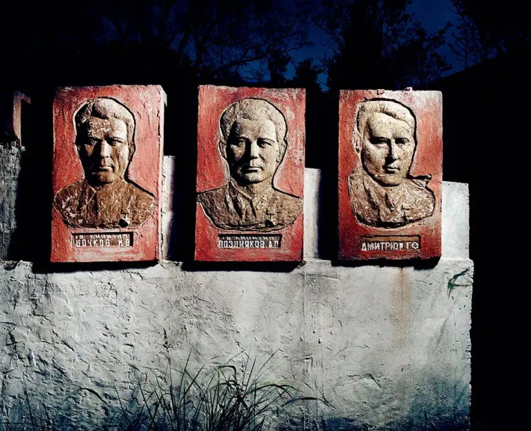Pütnitz Air Base, memorial to the heroes of an air regiment from Murmansk