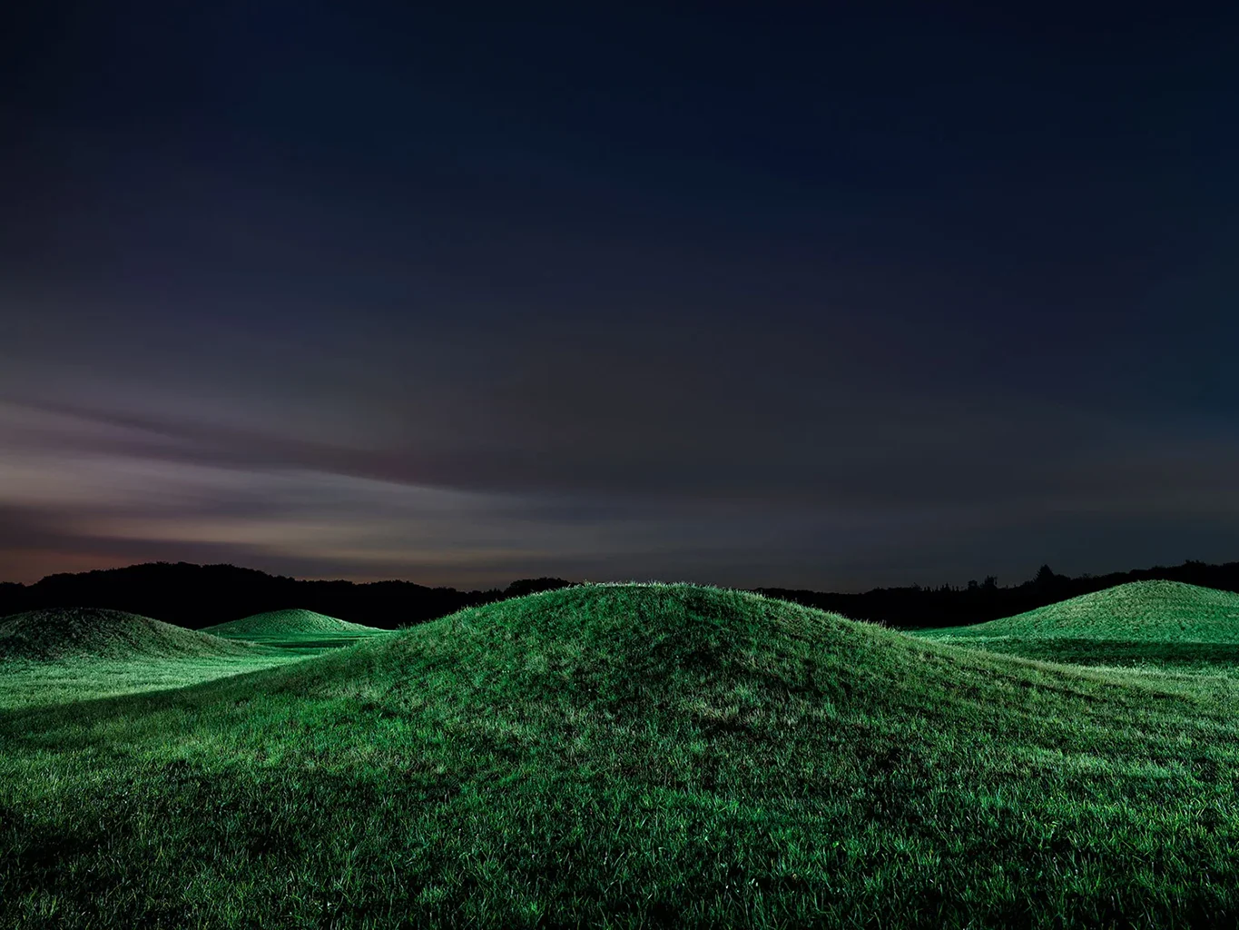 Early Celtic burial mounds at the Burrenhof on the high plateau of the Swabian Alb