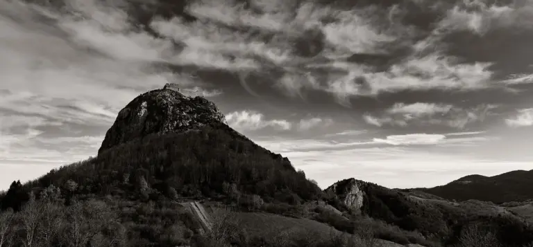 Cathar castle Montségur, France