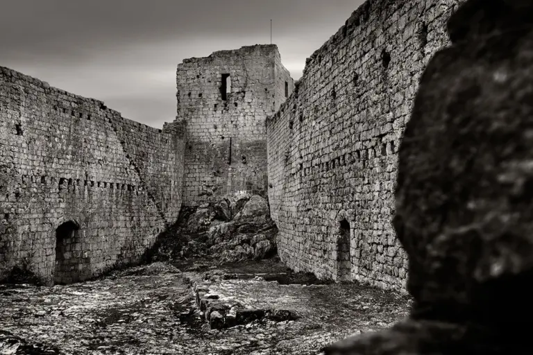 Cathar castle Montségur, France