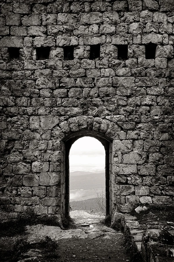 Cathar castle Montségur, France