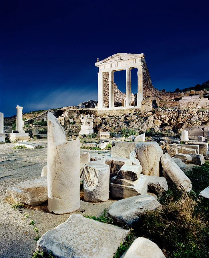 Isis Temple on Delos island