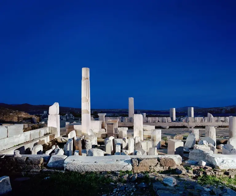 Sacred Way on the island of Delos