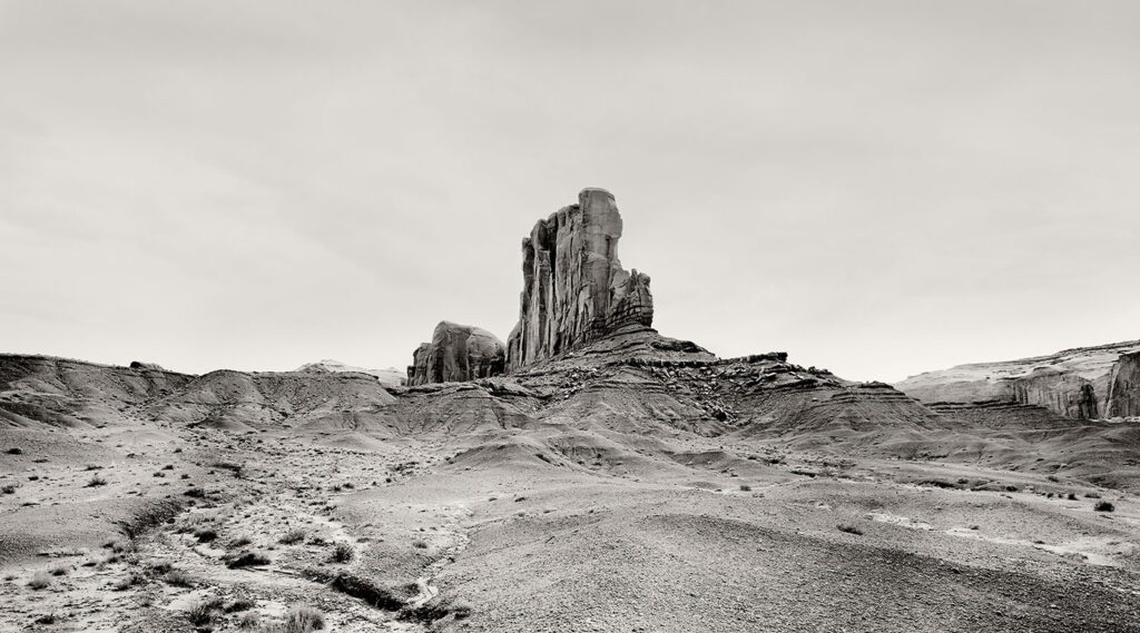 Momument Valley, rock formation Elephant Butte