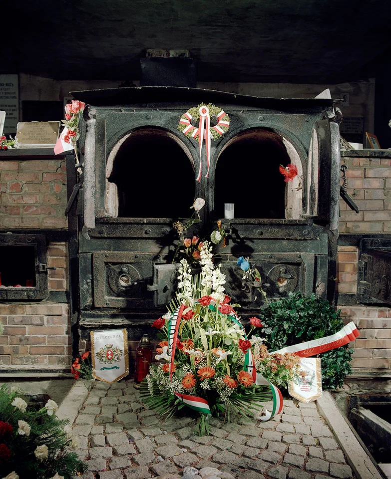 former concentration camp Gusen, Memorial, furnace of the former crematorium