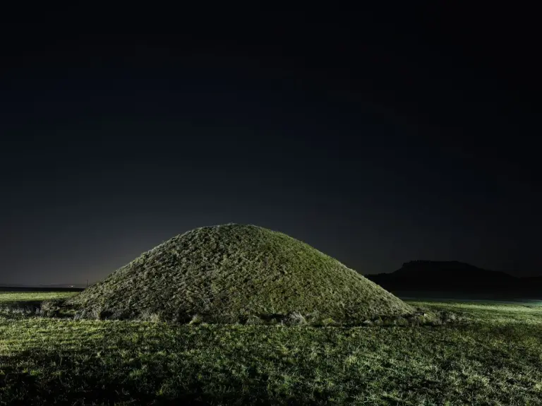 Celtic burial mound 2 at mount Ipf