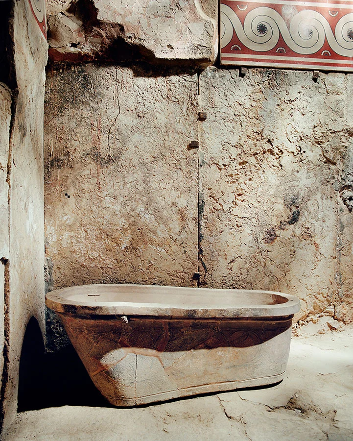 Queen’s Baths in the Palace of Knossos