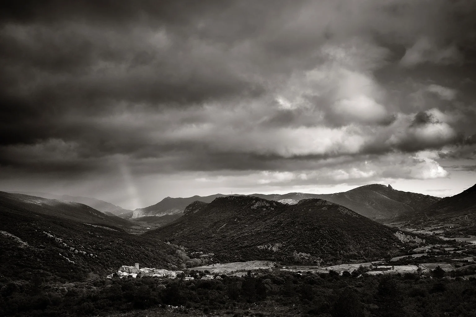 Cathar Country near the village Duilhac-sous-Peyrepertuse