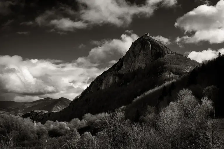 Cathar castle Montségur, France