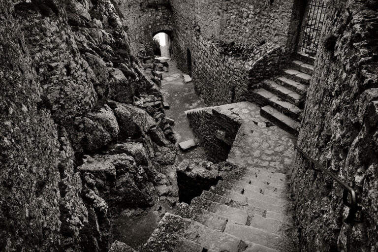 Cathar castle Peyrepertuse, France