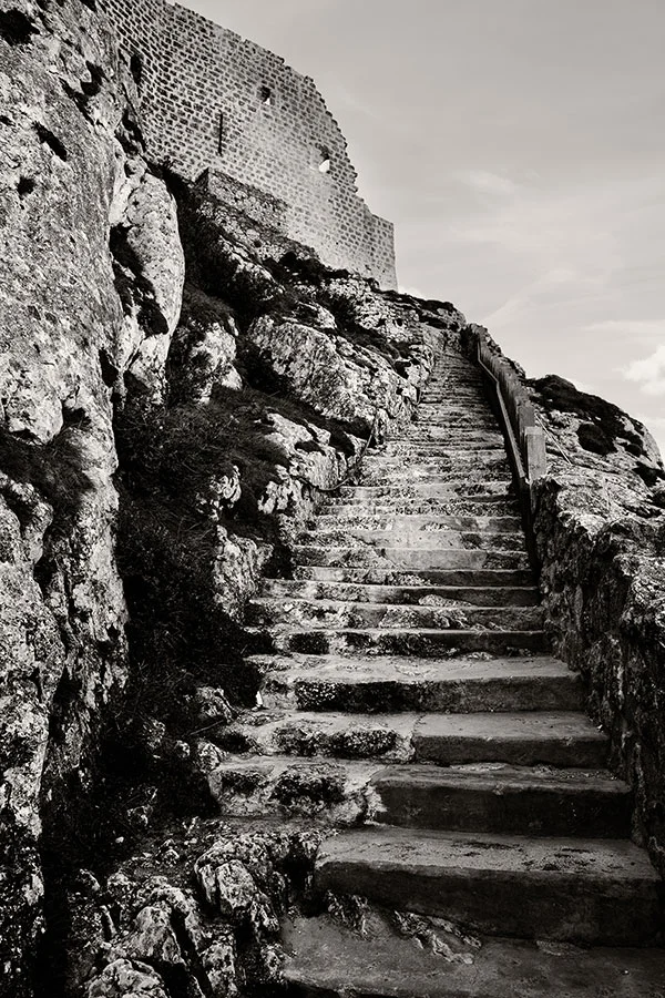 Cathar castle Peyrepertuse, France