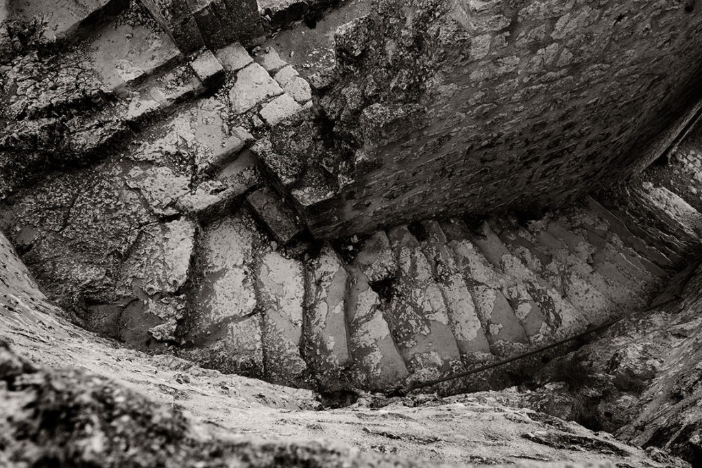 Cathar castle Peyrepertuse, France