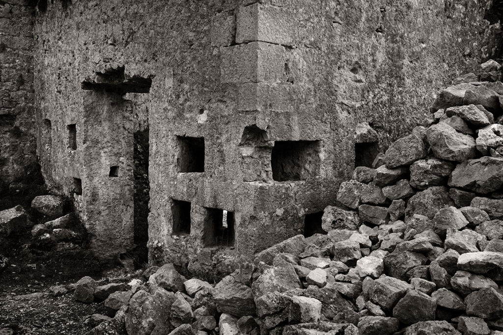 Cathar castle Puilaurens, France