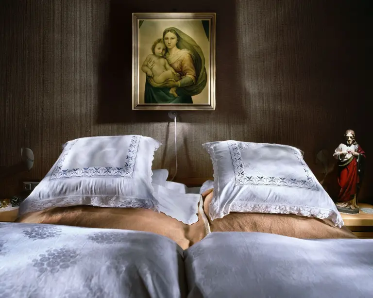 Schlafzimmer von 1964, 1980 erneuert