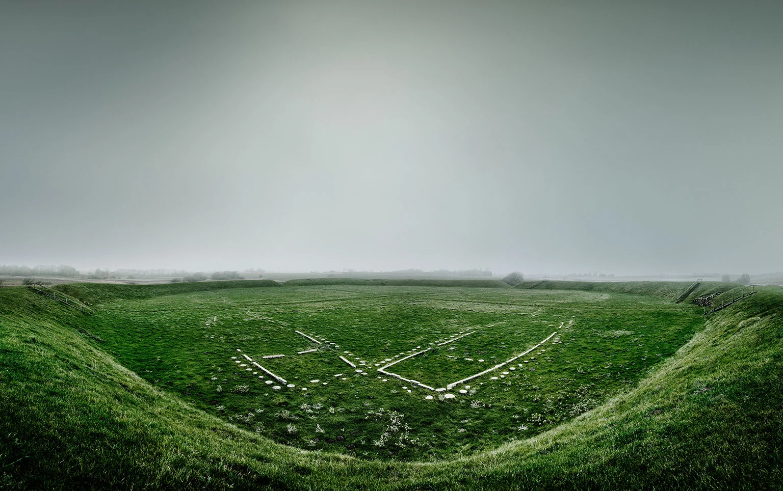 Viking Ring Castle Trelleborg, Denmark