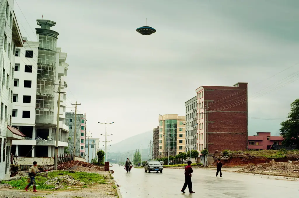 UFO has landet