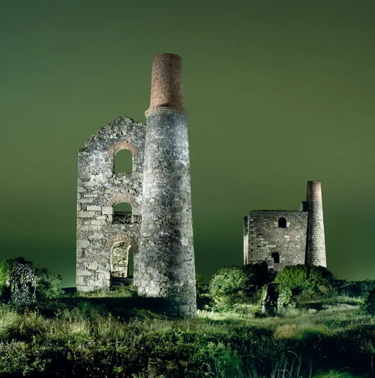 Wheal Uny Maschinenhäuser in Carn Brea, Redruth