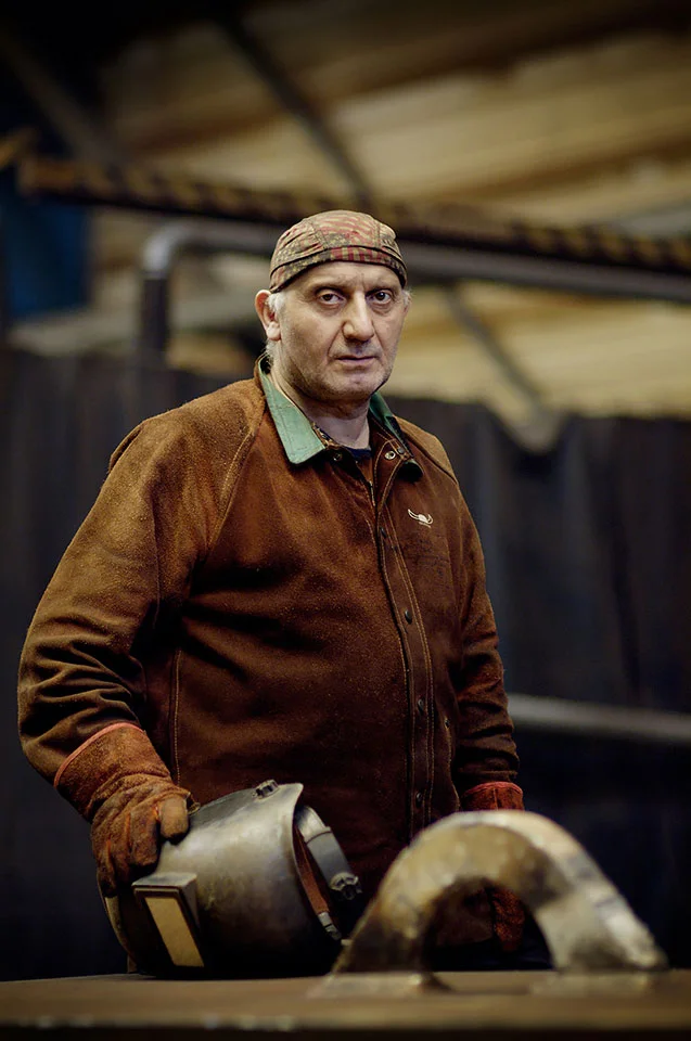 Worker Portrait for Aker-Wirth.