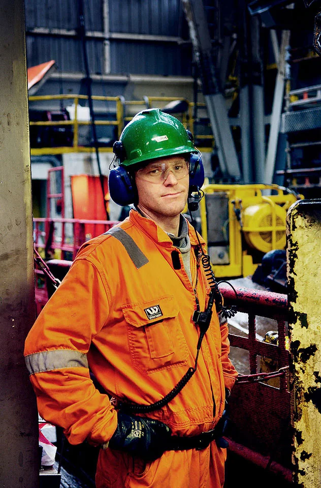 Worker Portrait for Aker-Wirth.