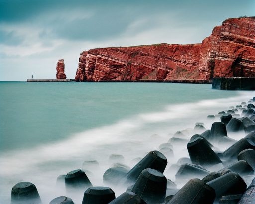 Nordseeinsel Helgoland, Felsformation Lange Anna.