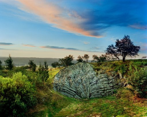 Basaltfächer Hirtstein im Erzgebirge
