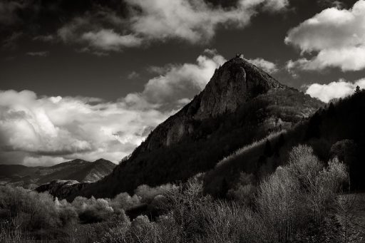 Cathar castle Montségur, France.